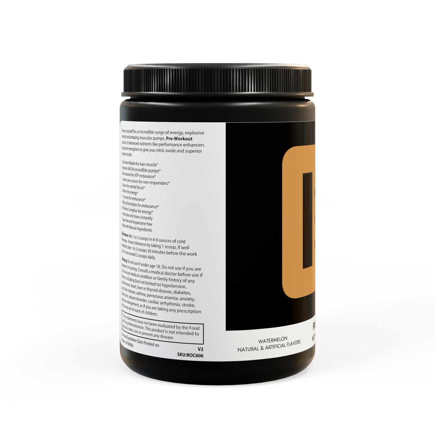 Pre-Workout Supplement, Watermelon (300g, 10.58oz)